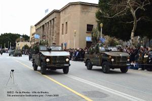 334- Rhodes- Defile Dodecanese grec